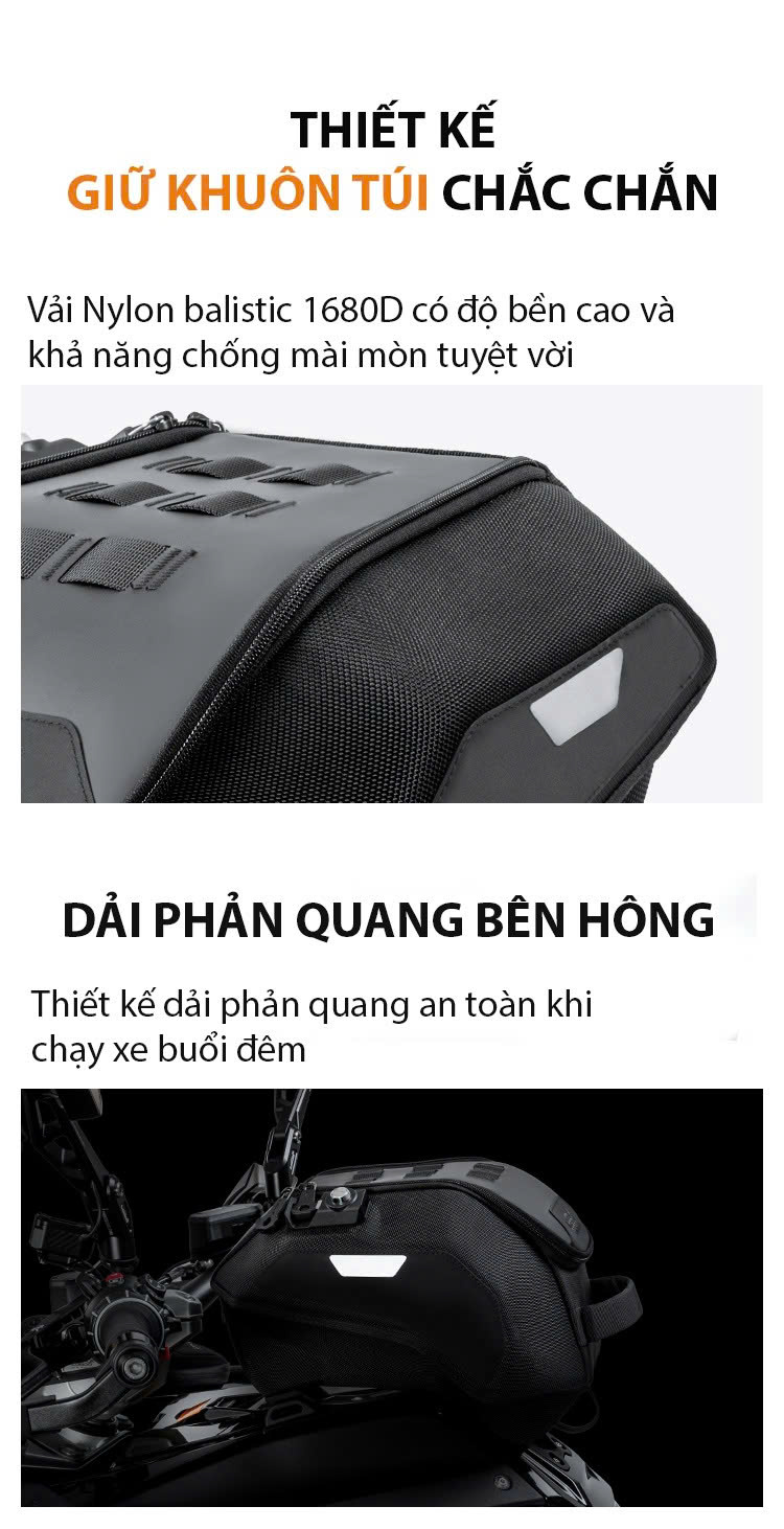 Túi cài bình xăng 10L LOBOO BTB20BK