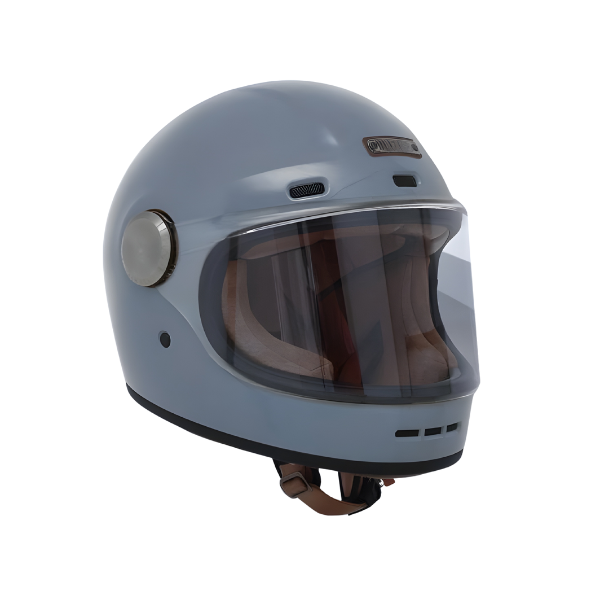 NÓN FULLFACE BULLDOG SHIBA - XÁM