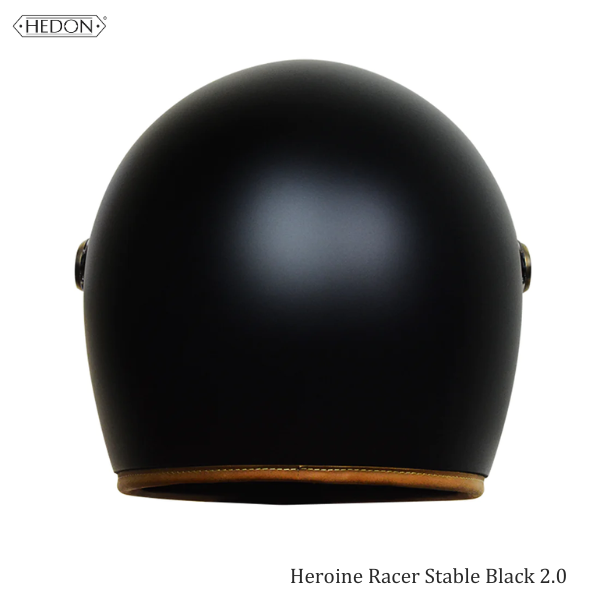 Nón Hedon Heroine Racer Stable Black 2.0