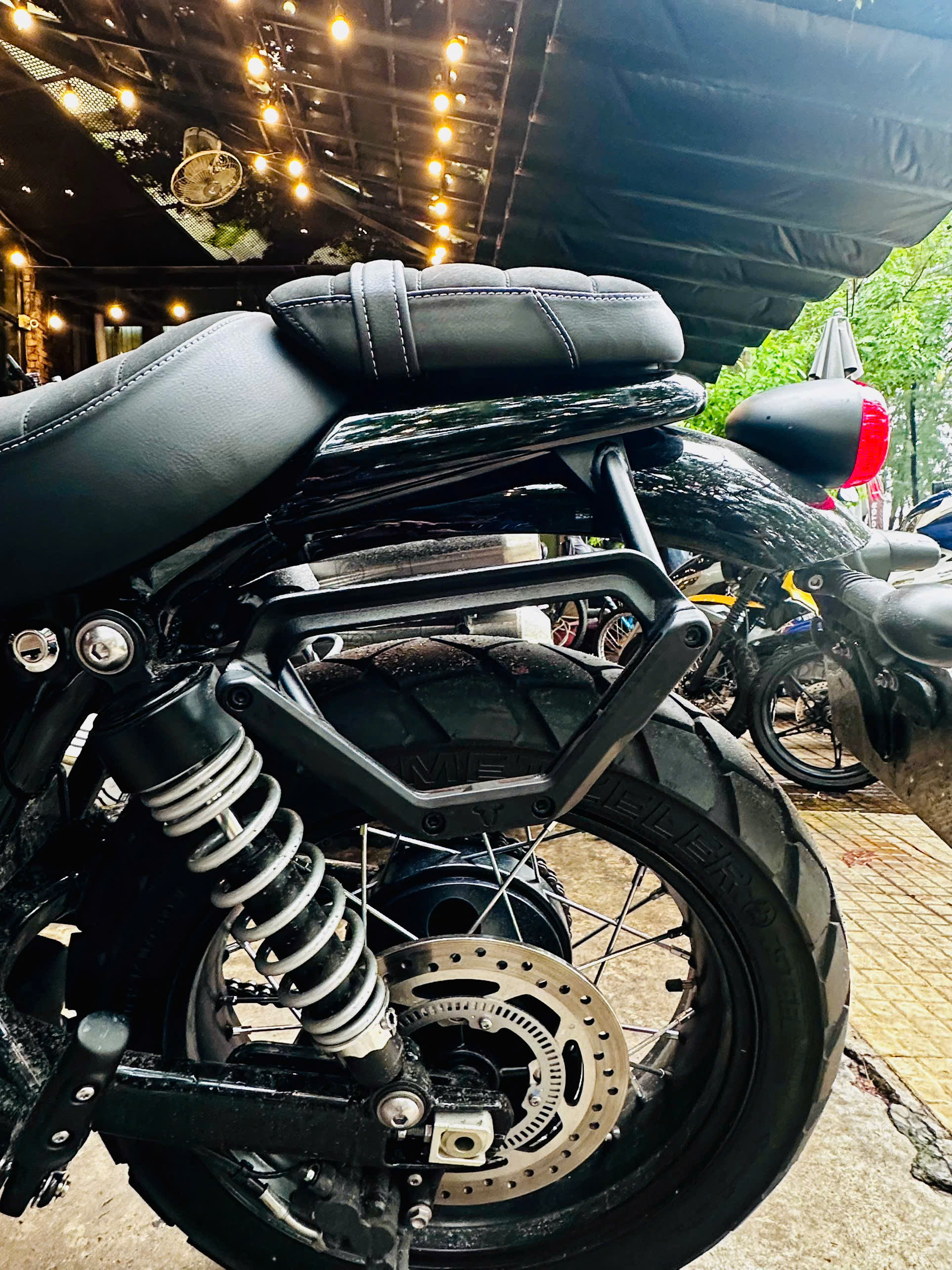 Khung túi Sw-Motech V-LOC cho Triumph Speed Twin 900/ Scrambler 900  - Trái