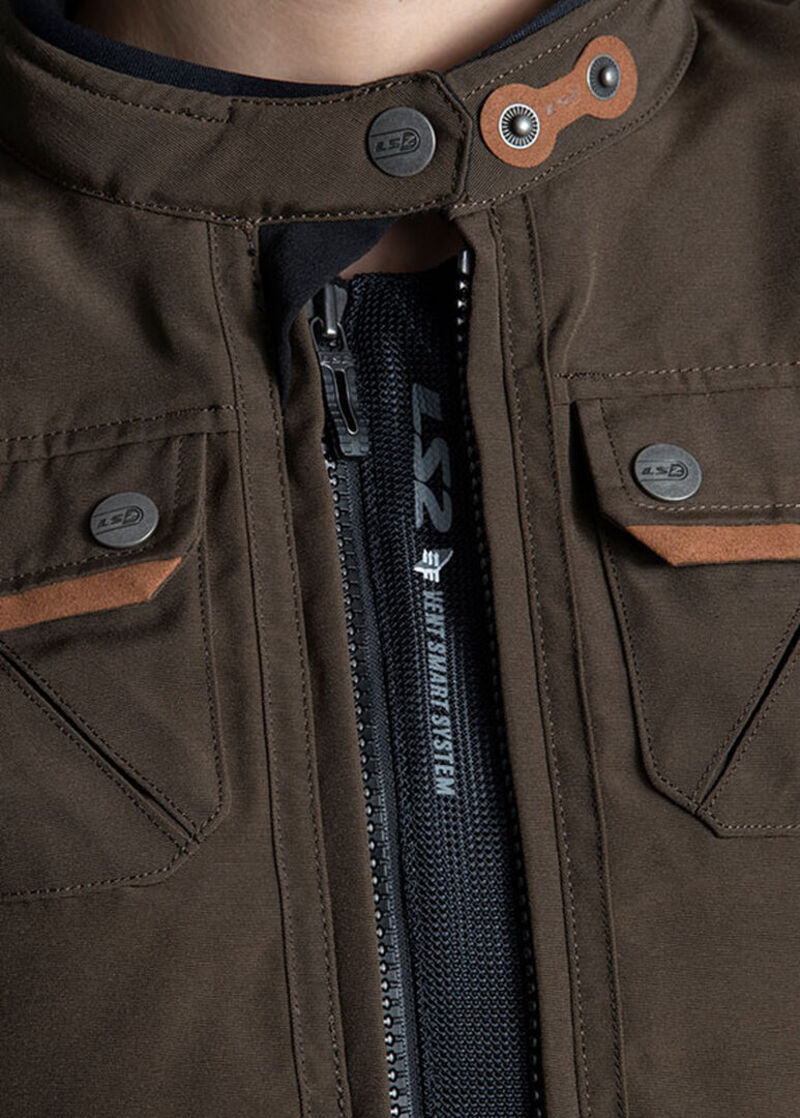Áo Bảo Hộ Moto Bullet Lady LS2 - Brown