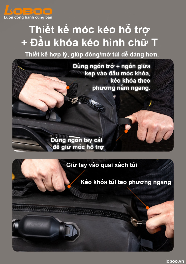 TÚI HÔNG BƠM HƠI LOBOO BAB23 30l-30l / 23l-23l / 30l-23l