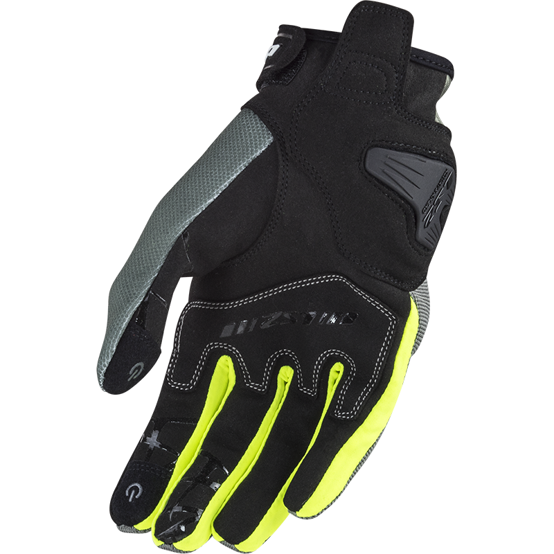 Găng Tay Bảo Hộ Dart 2 Man LS2 - Grey Yellow