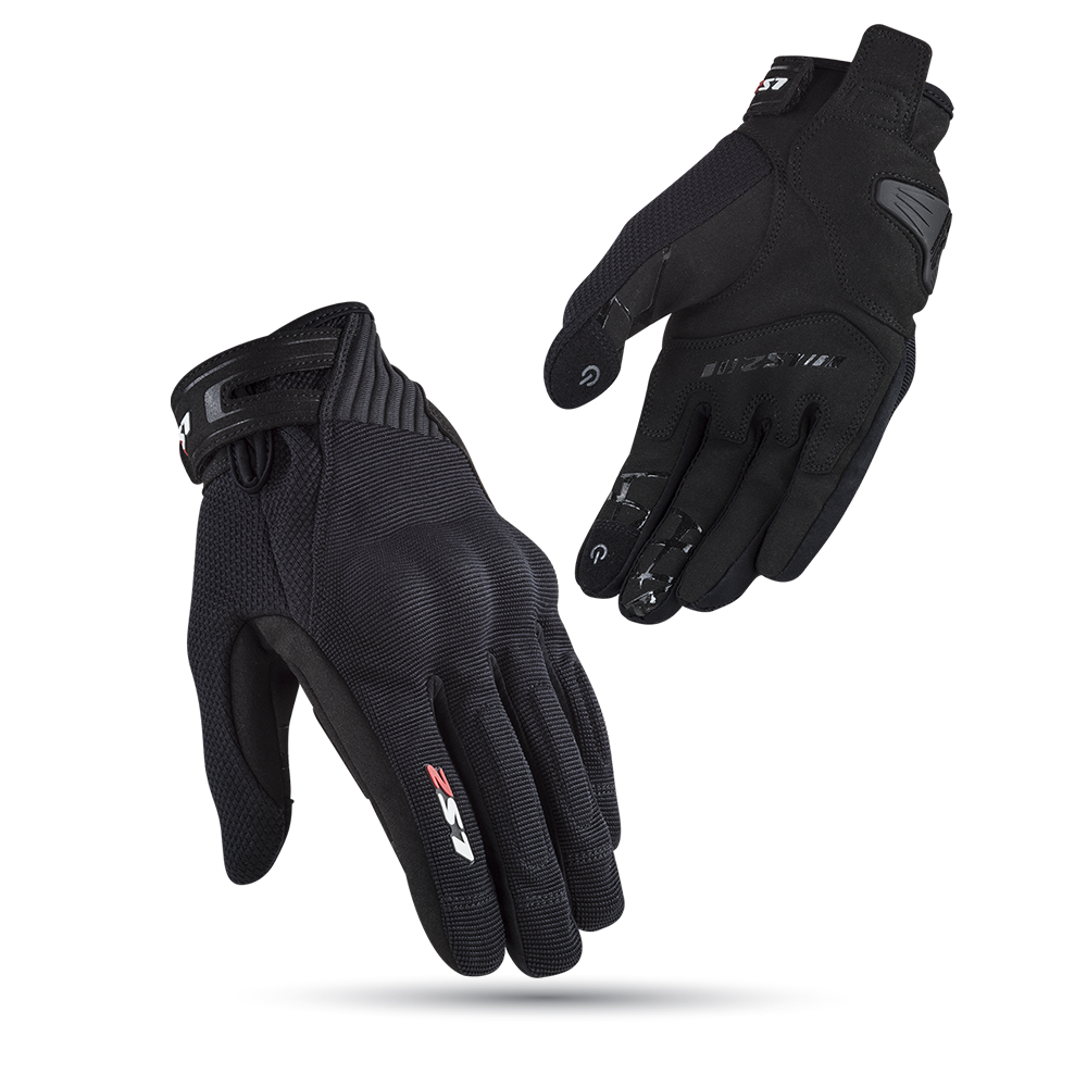 Găng Tay Bảo Hộ Dart 2 Man LS2 - Black