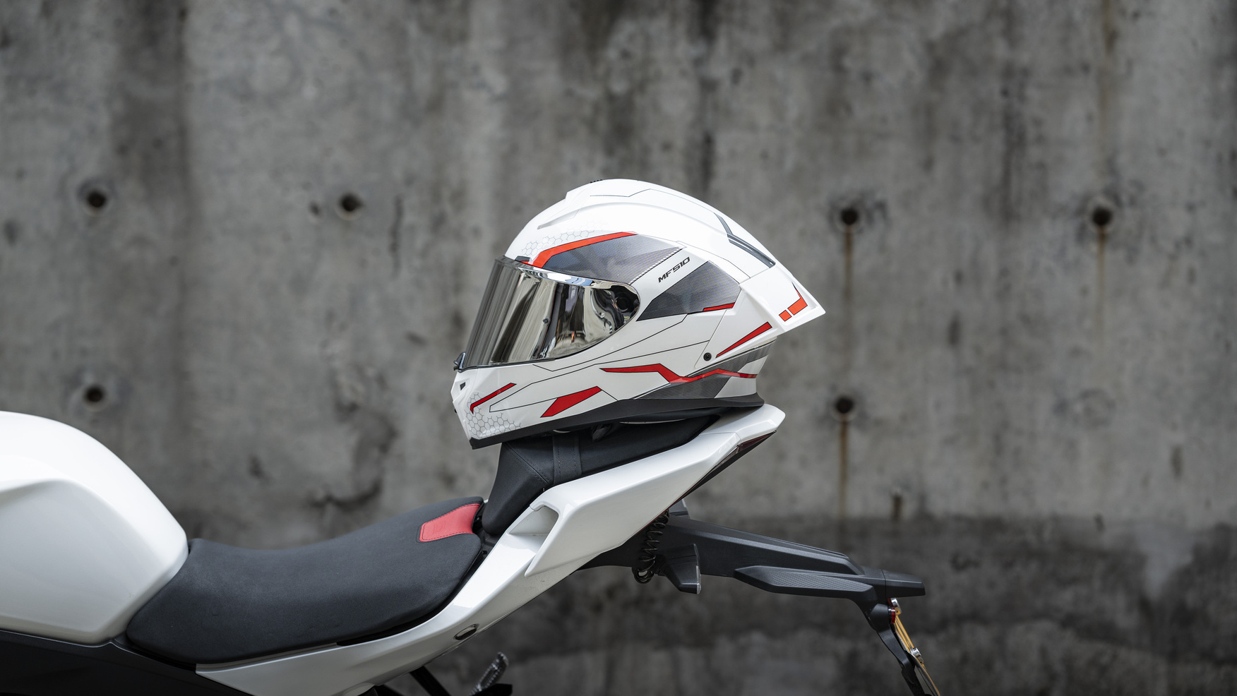 Nón Bảo Hiểm ILM MF510 - TRẮNG XÁM