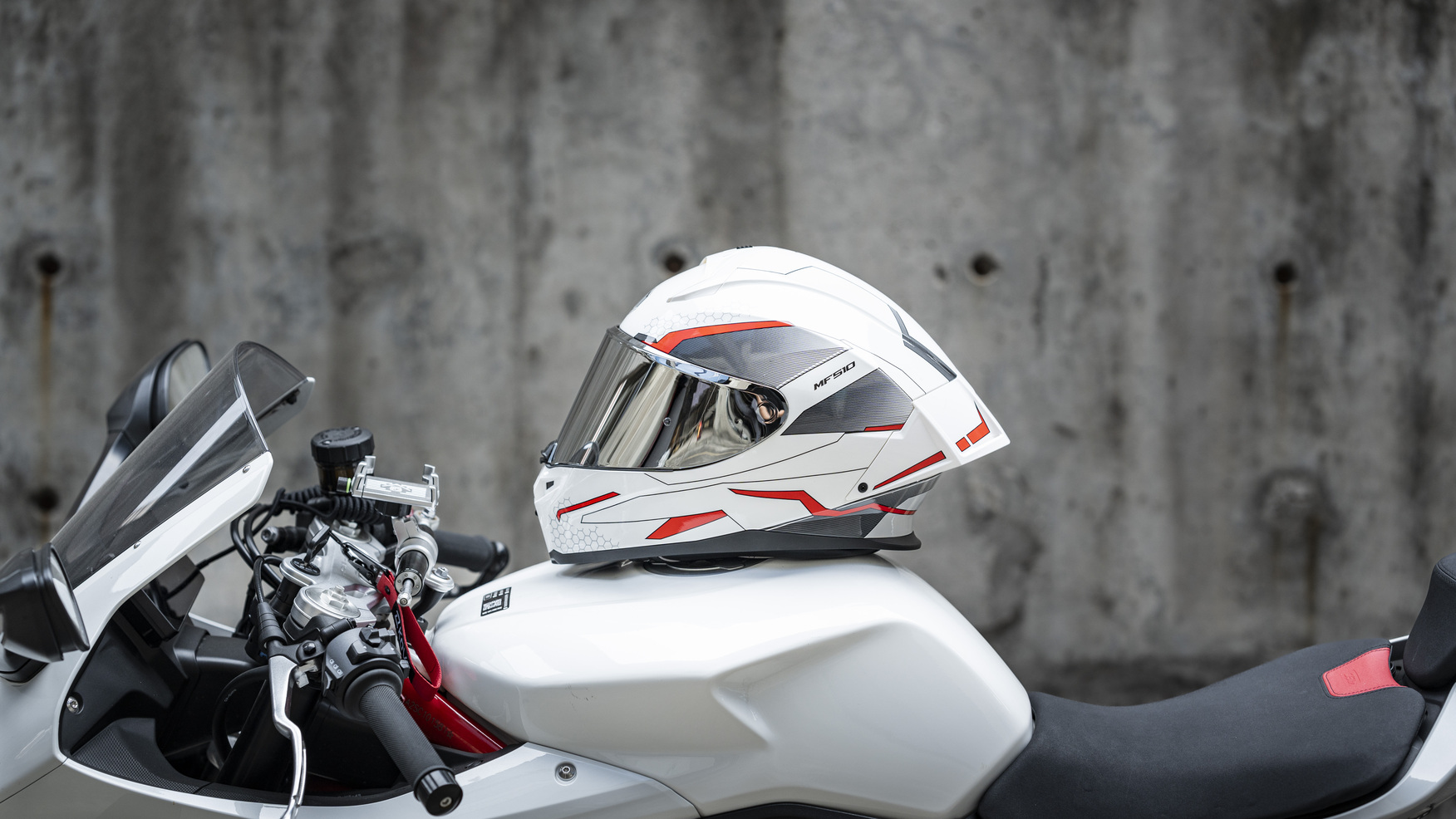 Nón Bảo Hiểm ILM MF510 - TRẮNG XÁM