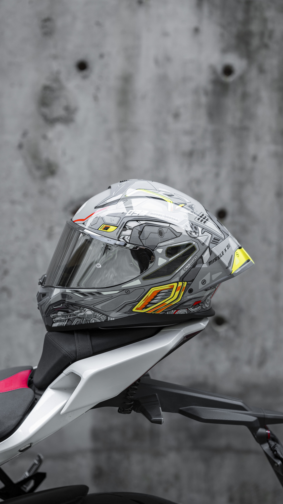 Nón Bảo Hiểm ILM MF510 - XÁM VÀNG