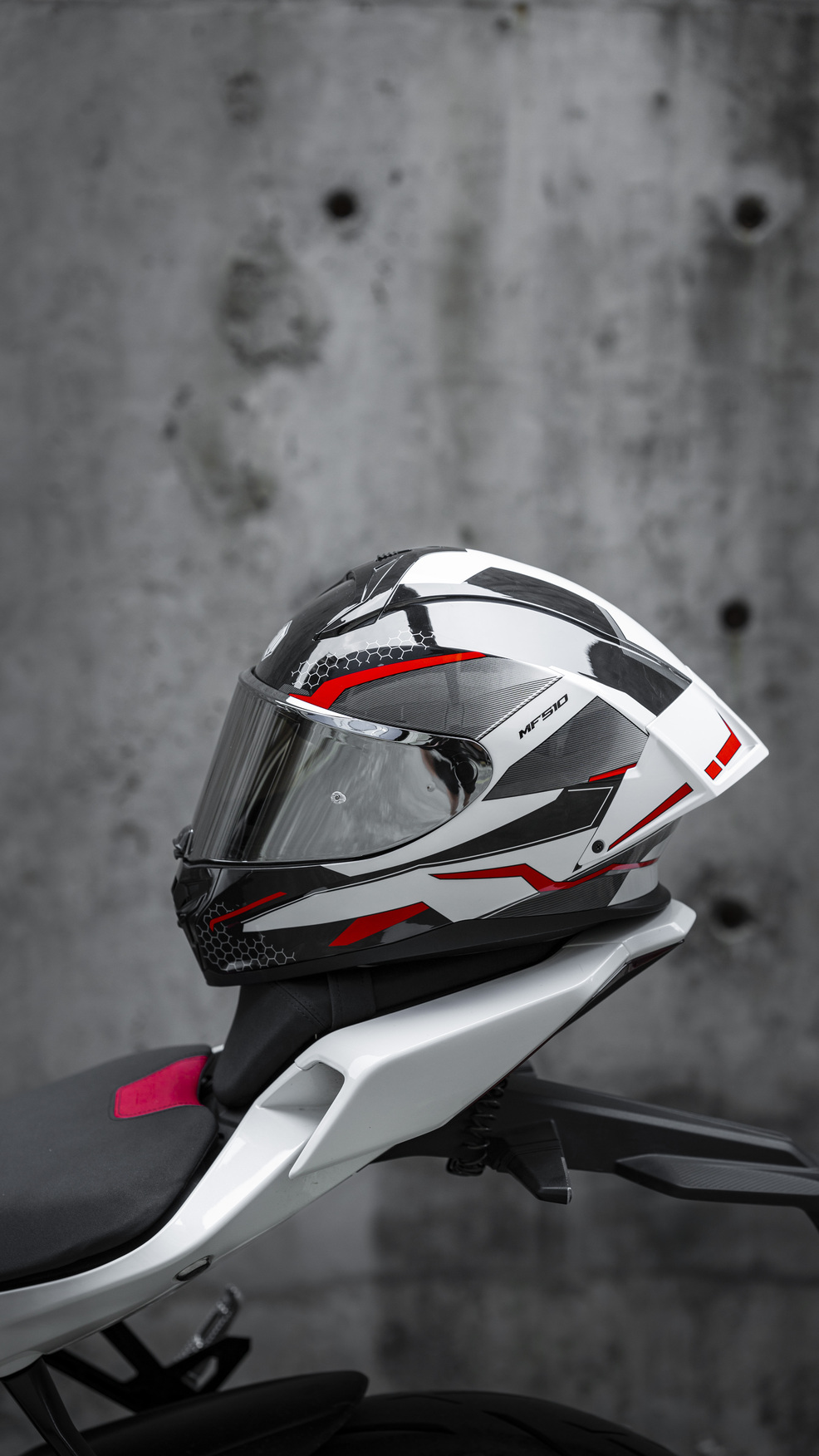 Nón Bảo hiểm ILM MF510 - XÁM ĐỎ