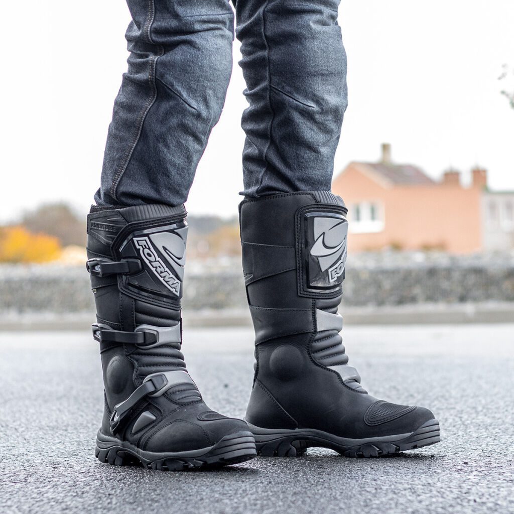 Giày Moto Forma Adventure Dry - Đen