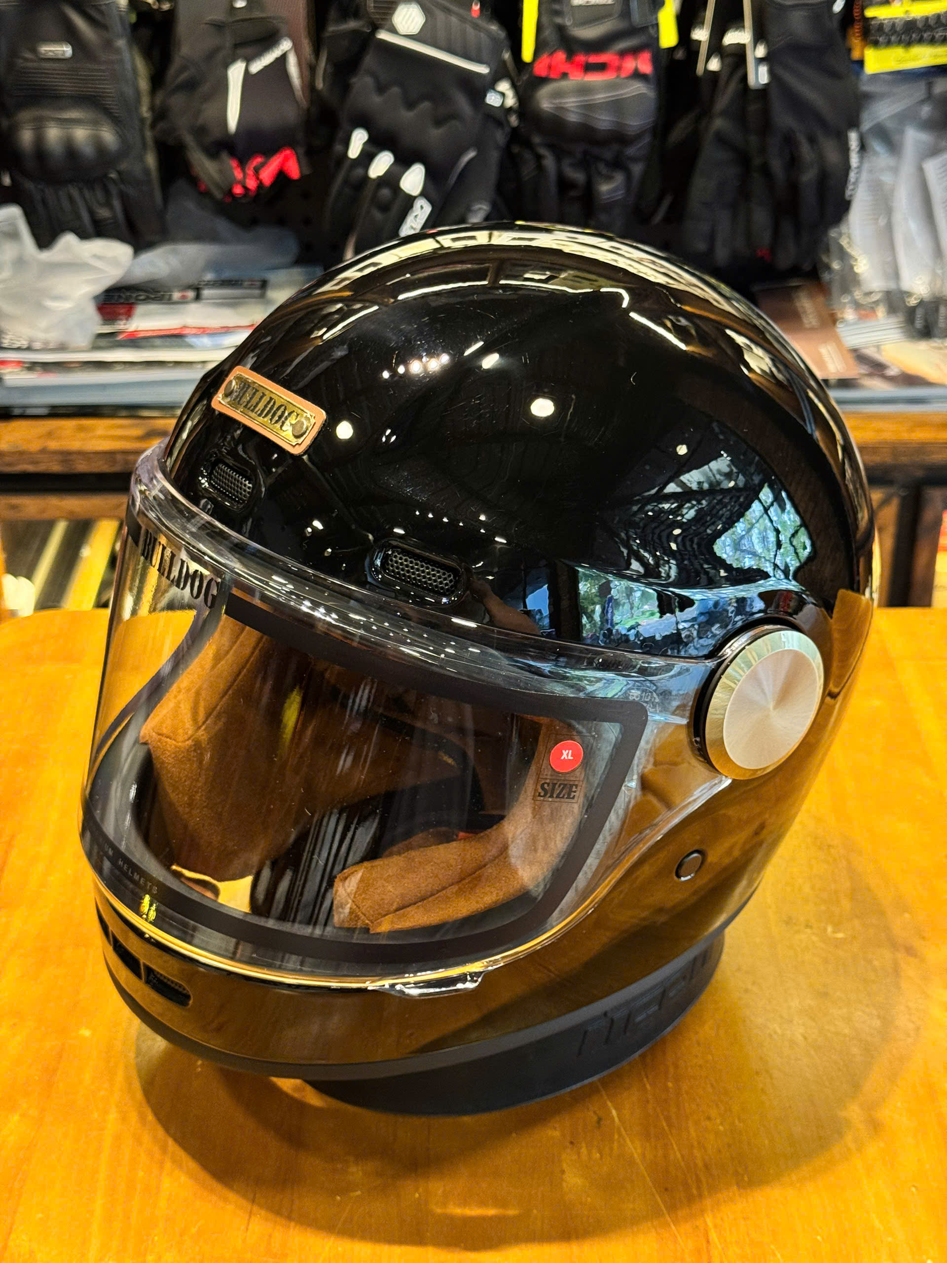 NÓN FULLFACE BULLDOG SHIBA - ĐEN