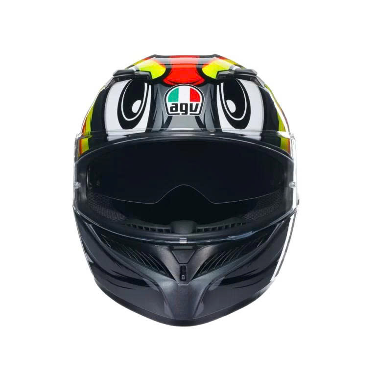 Nón Bảo HIểm AGV K3 BIRDY 2.0 GREY/ YELLOW/ RED