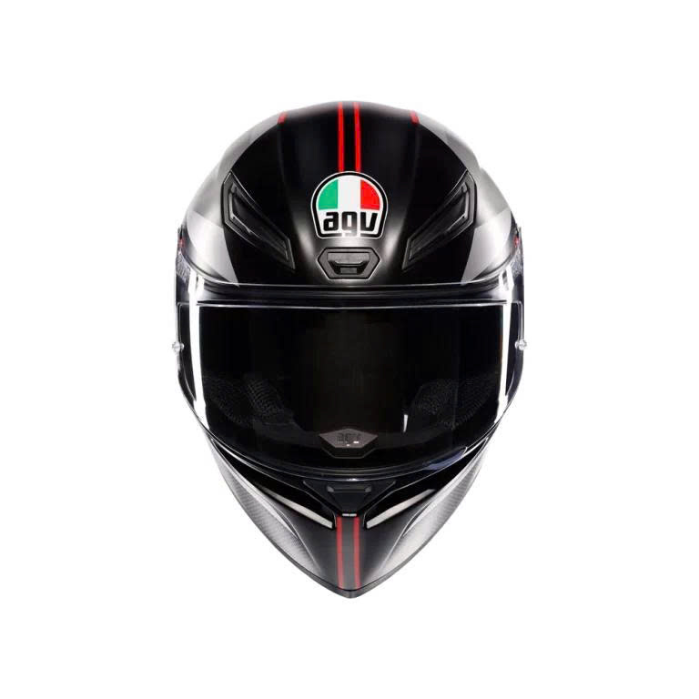 Nón AGV K1 S LAP MATT BLACK/ GREY/ RED