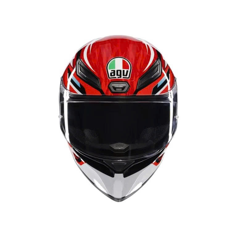 Nón AGV K1 S LION BLACK/ RED/ WHITE