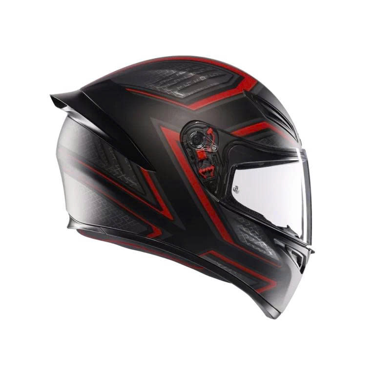 Nón AGV K1 S SLING MATT BLACK/ RED