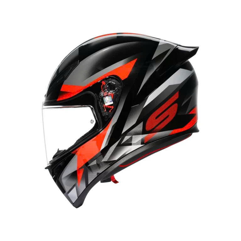 Nón AGV K1 S FASTLAP BLACK/GREY/RED