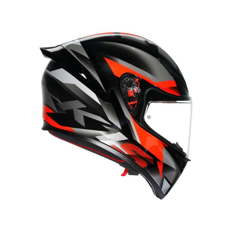 Nón AGV K1 S FASTLAP BLACK/GREY/RED