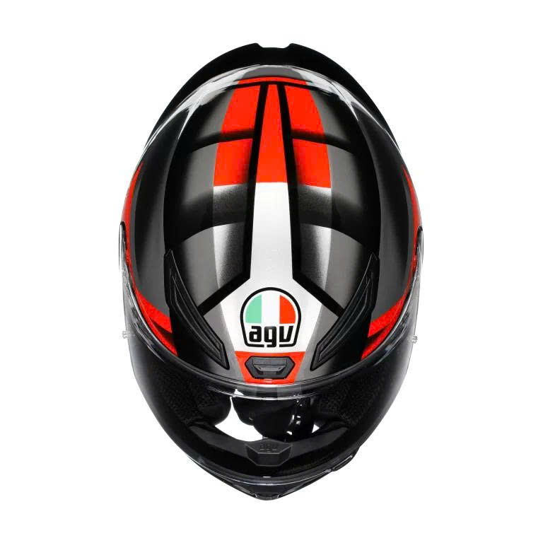 Nón AGV K1 S FASTLAP BLACK/GREY/RED