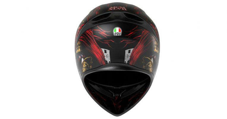 Nón AGV K1 S GLADIATOR MATT BLACK/GOLD/RED