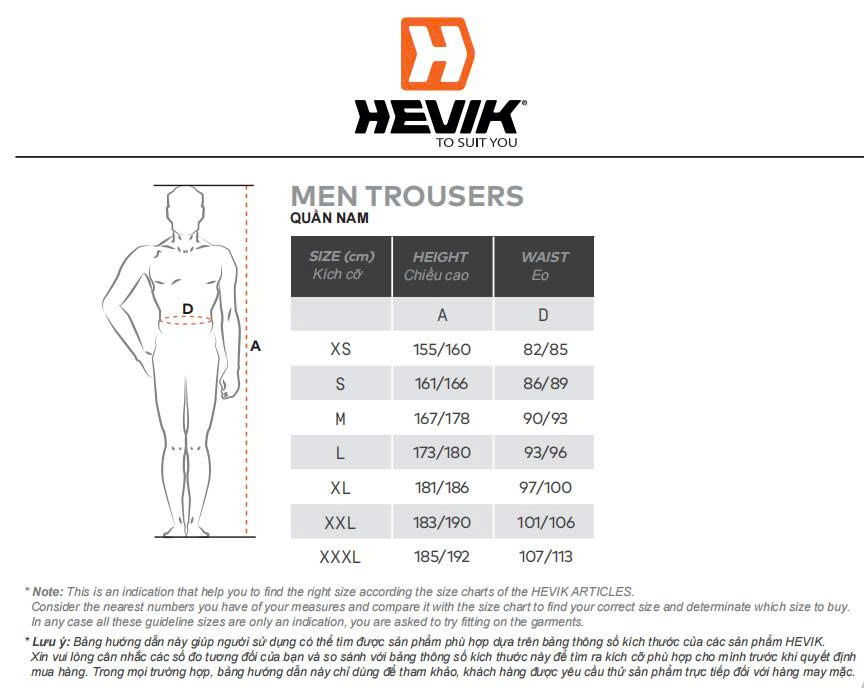 Quần bảo hộ mô tô HEVIK HARBOUR - HPC408M