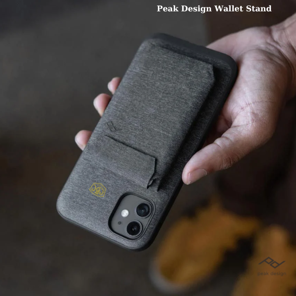 Ví gắn ốp lưng Peak Design Wallet Stand