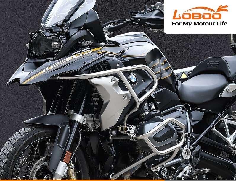 Khung chống đổ trên Loboo của xe BMW R 1250 GS màu bạc