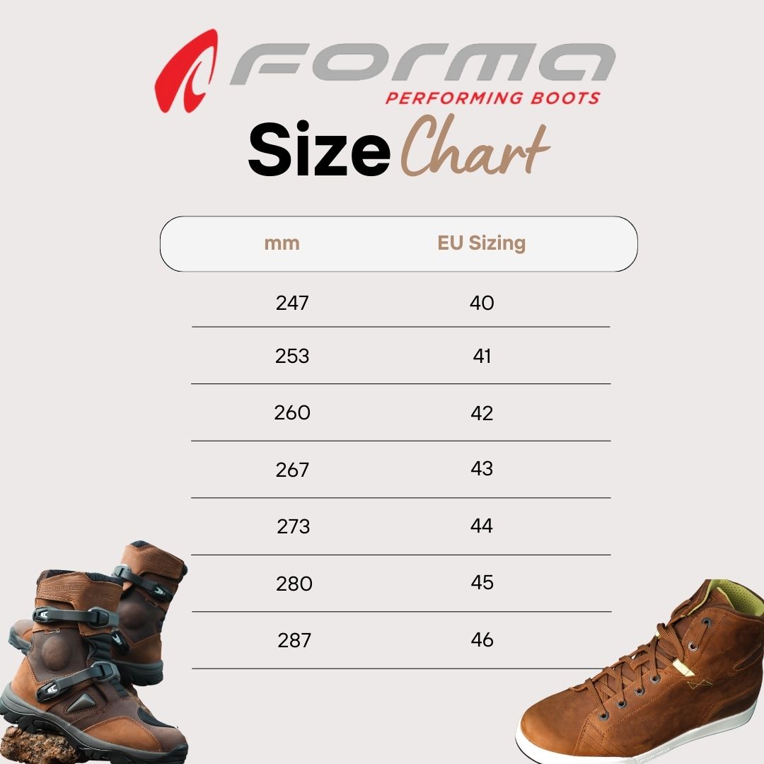 Giày Moto Forma Adventure Dry - Nâu