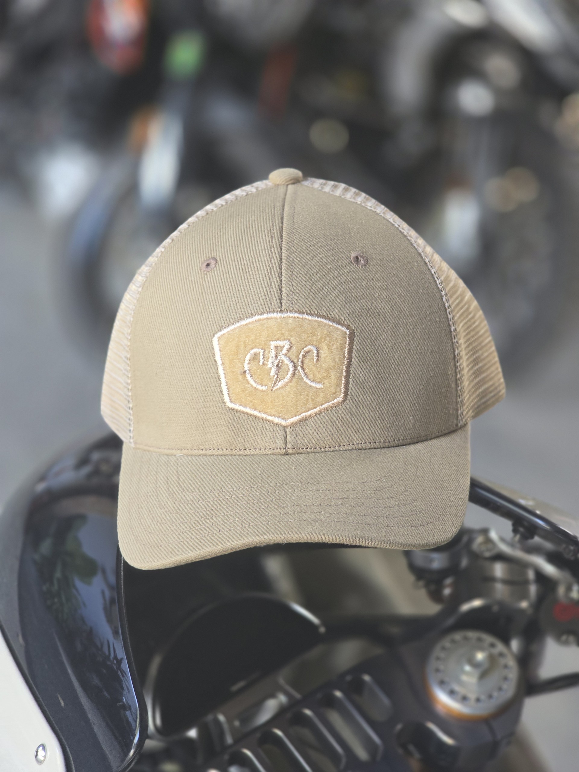 NÓN DENIM CBC 05 KEM - LƯỚI KEM