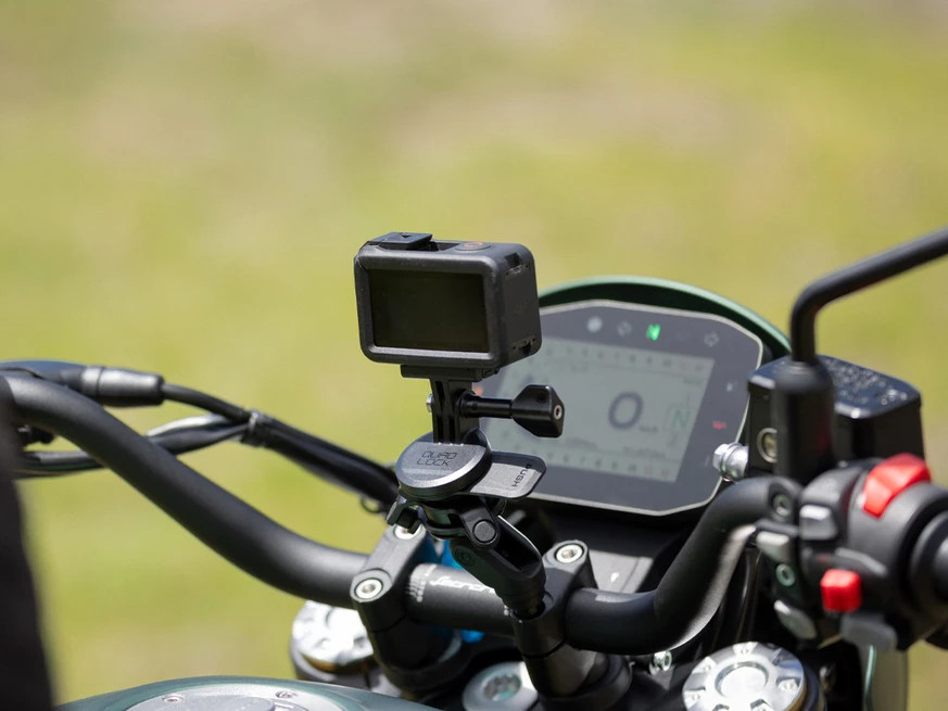 Ngàm Quadlock Handlebar Clamp Bolt Mount Pro - Gắn chụp ốc ghi đông