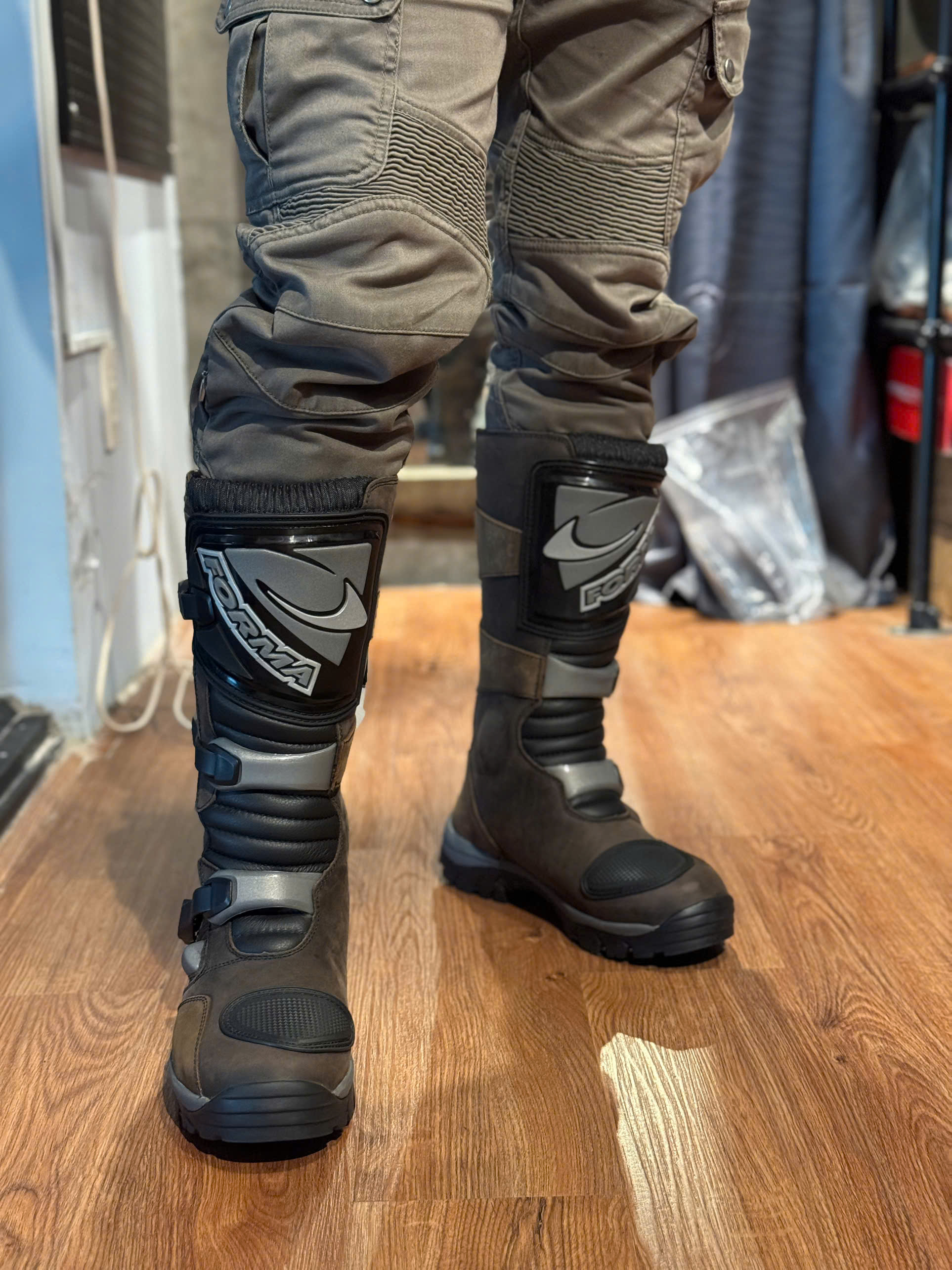 Giày Moto Forma Adventure Dry - Nâu