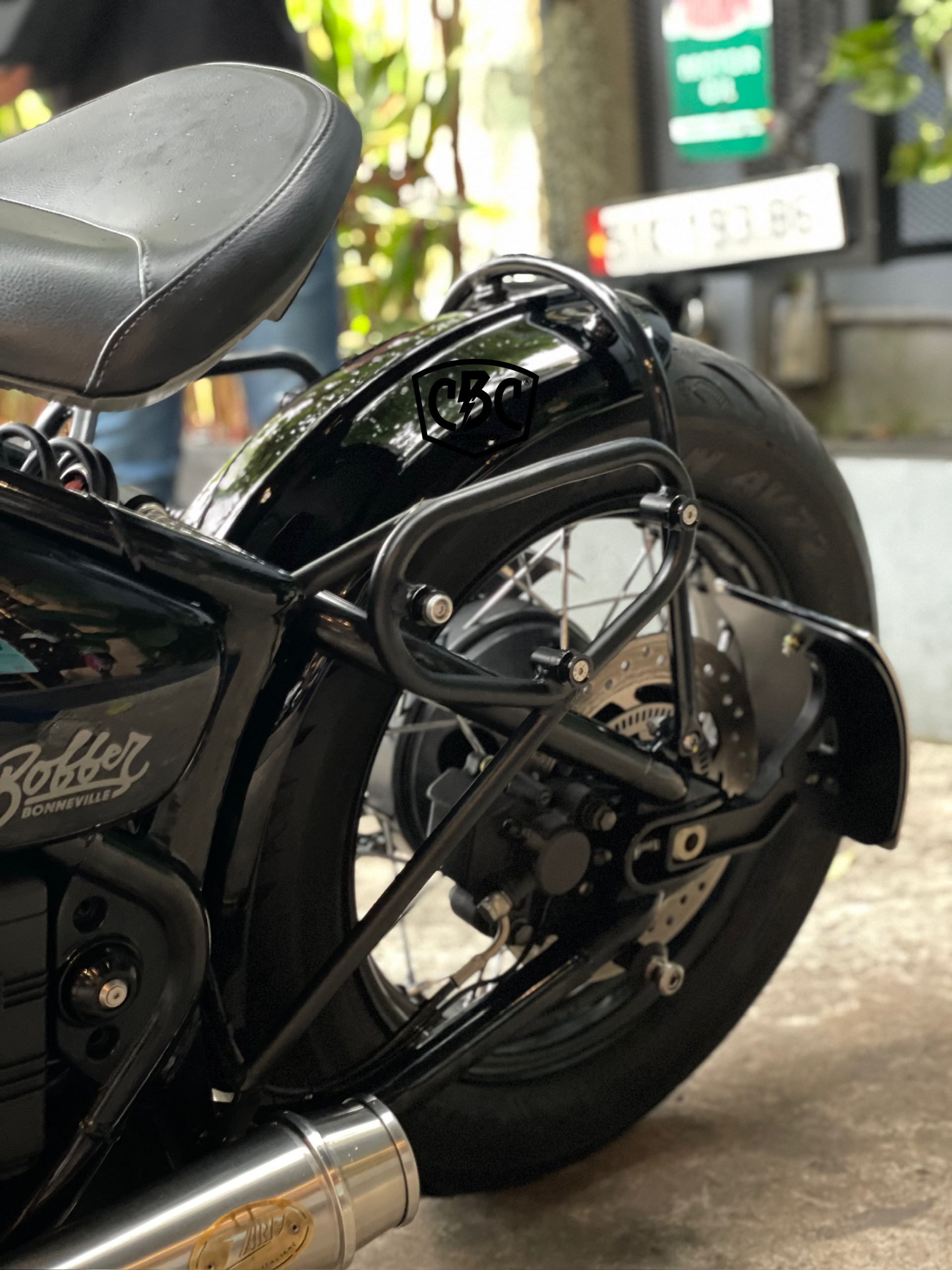 Khung gắn Túi Sw-Motech Triumph Bobber 1200