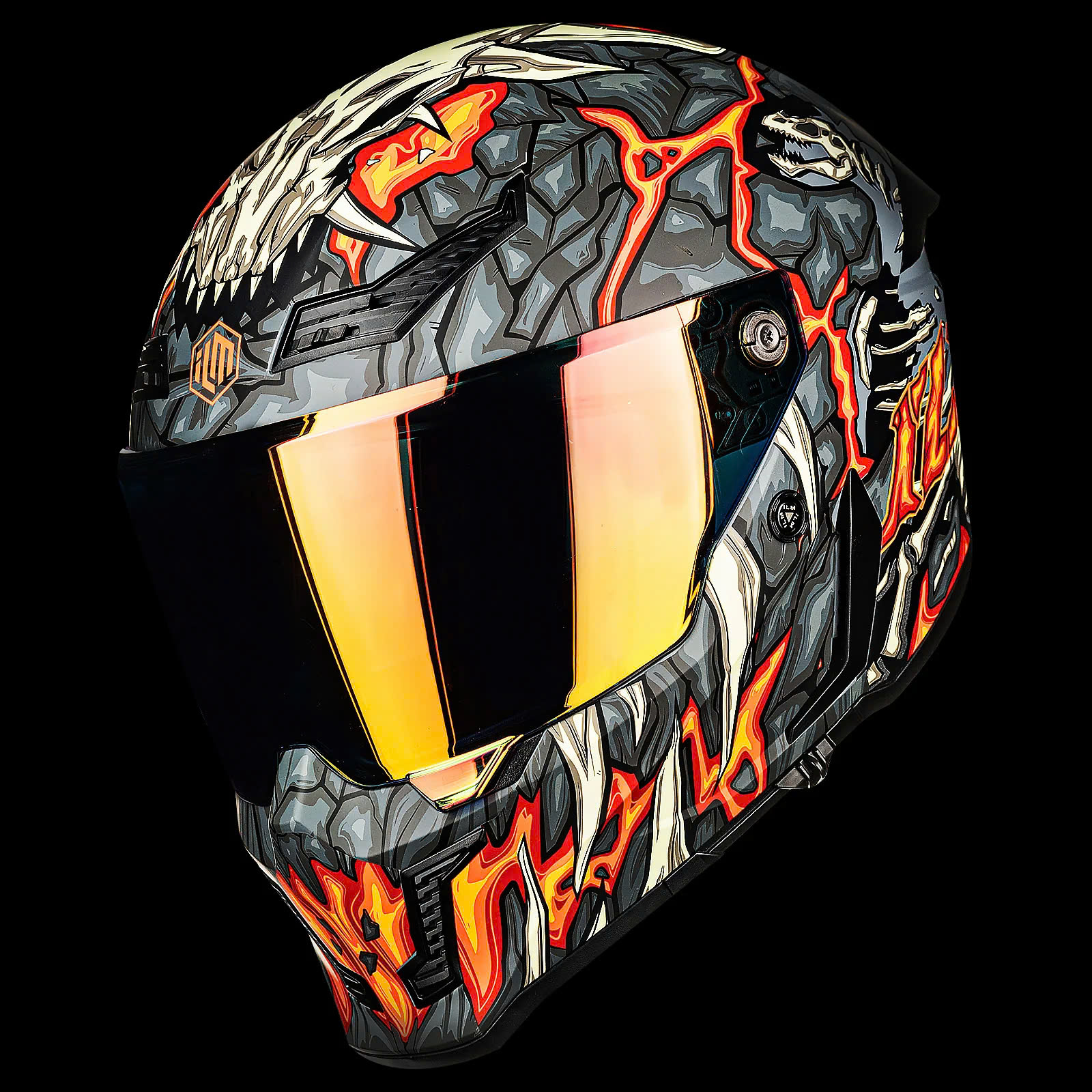 NÓN BẢO HIỂM ILM MF509 - ORANGE