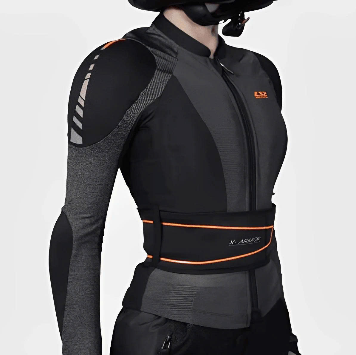 Áo Bảo Hộ Nữ Moto LS2 X Armor - Black Silver