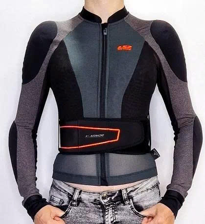 Áo Bảo Hộ Nữ Moto LS2 X Armor - Black Silver