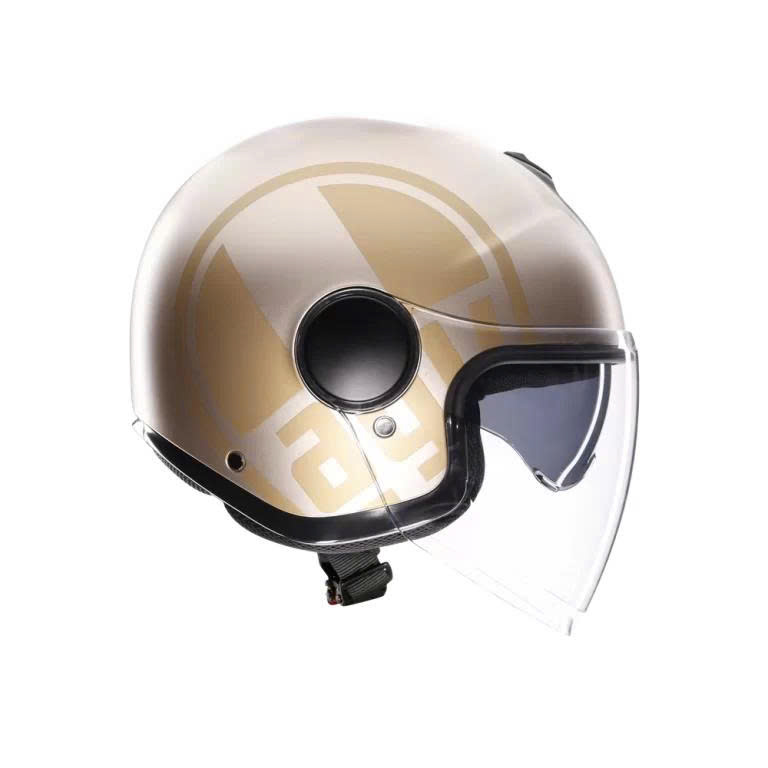 Nón Bảo hiểm AGV ETERES SIROLO MATT WHITE/GOLD