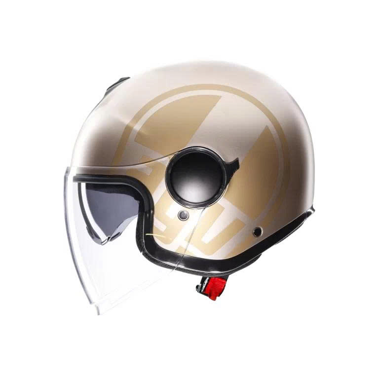 Nón Bảo hiểm AGV ETERES SIROLO MATT WHITE/GOLD
