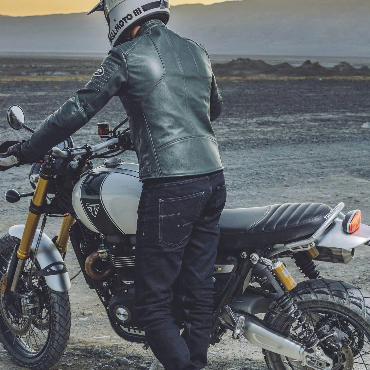 Áo Da Classic Spidi Clubber - Black