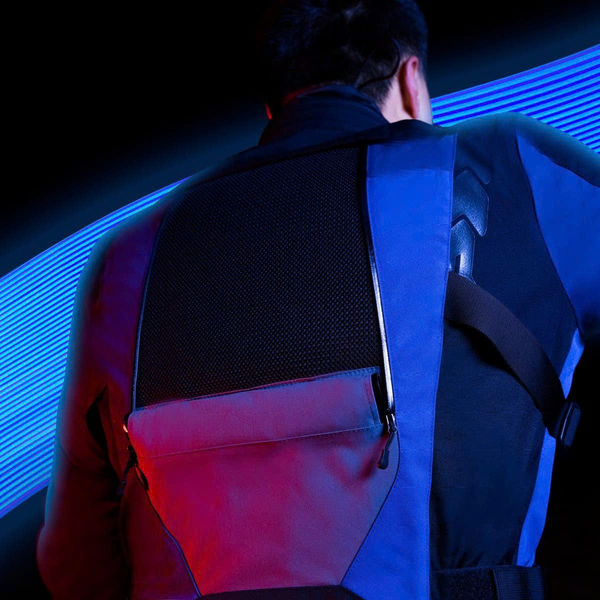 Áo Adventure Spidi Net H2Out - Black Blue