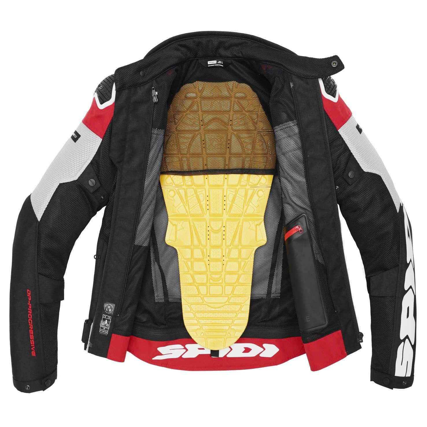 Áo Spidi Progressive Net H2Out - Black Red