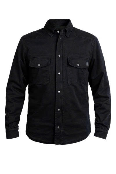Áo Giáp Denim John Doe Motoshirt - Black