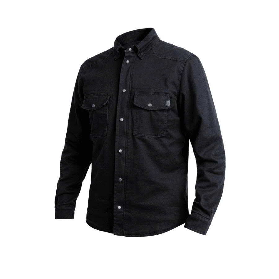 Áo Giáp Denim John Doe Motoshirt - Black