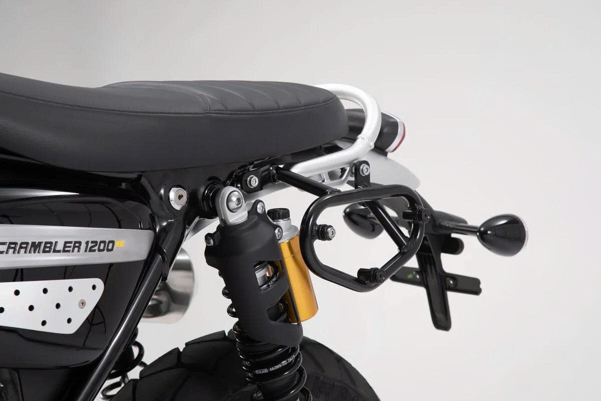 ( HÀNG LƯỚT ) Khung túi SW-Motech Triumph Scrambler 1200 – Trái