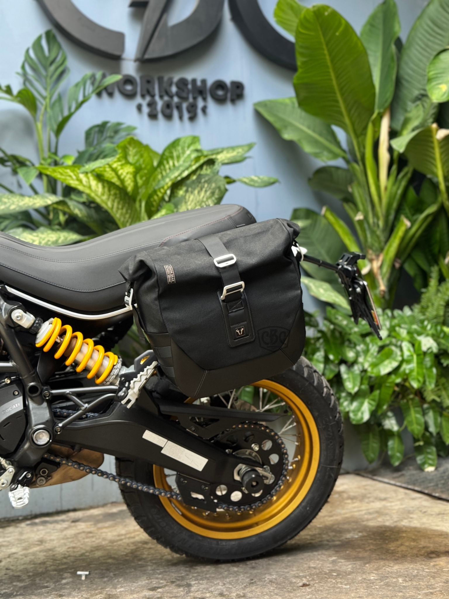 Khung túi SW-Motech SLC Ducati Scrambler 800 - Trái