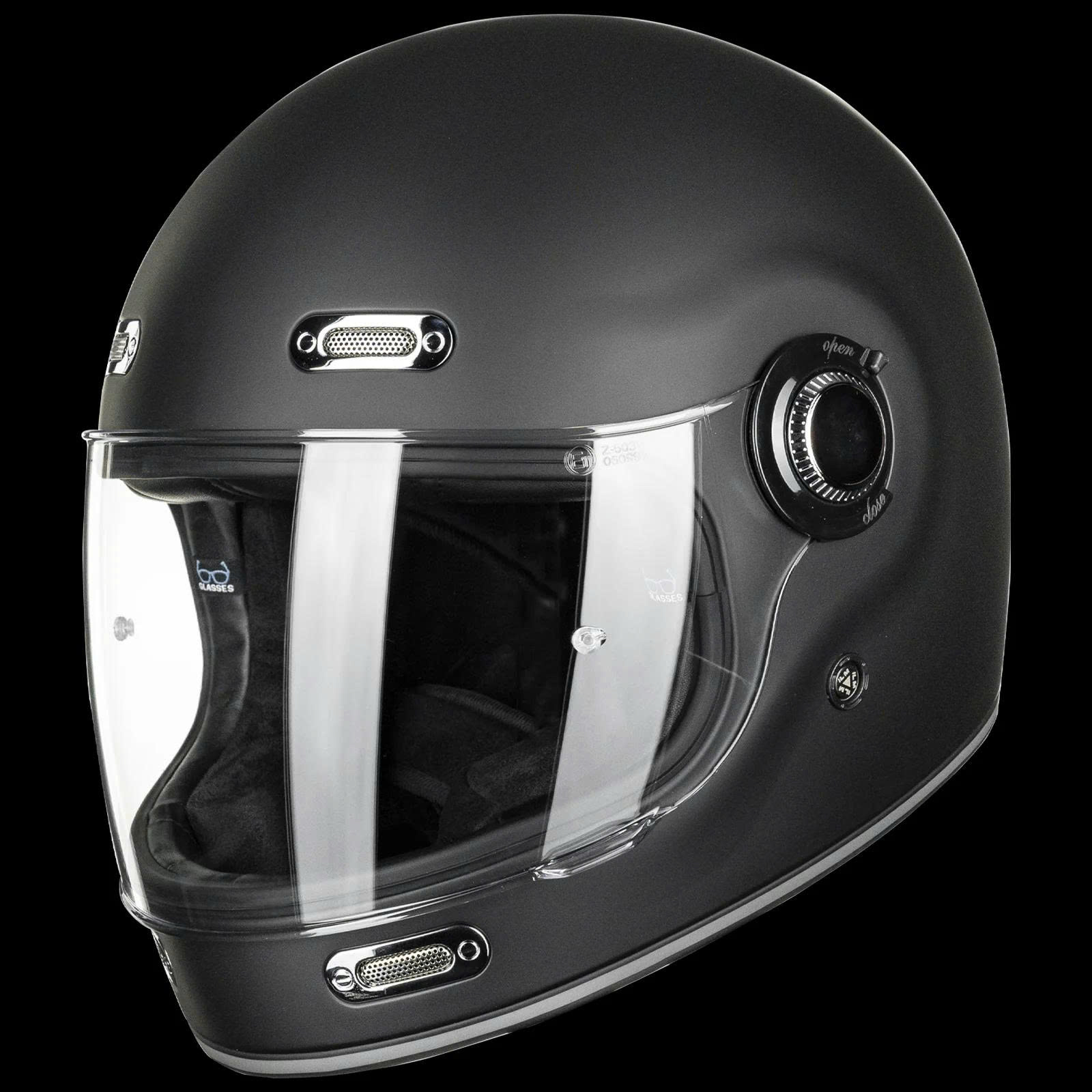 NÓN BẢO HIỂM ILM Z503 - ĐEN NHÁM