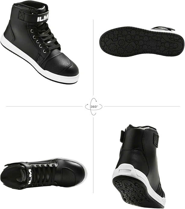 Giày ILM M1006 - đen đế trắng