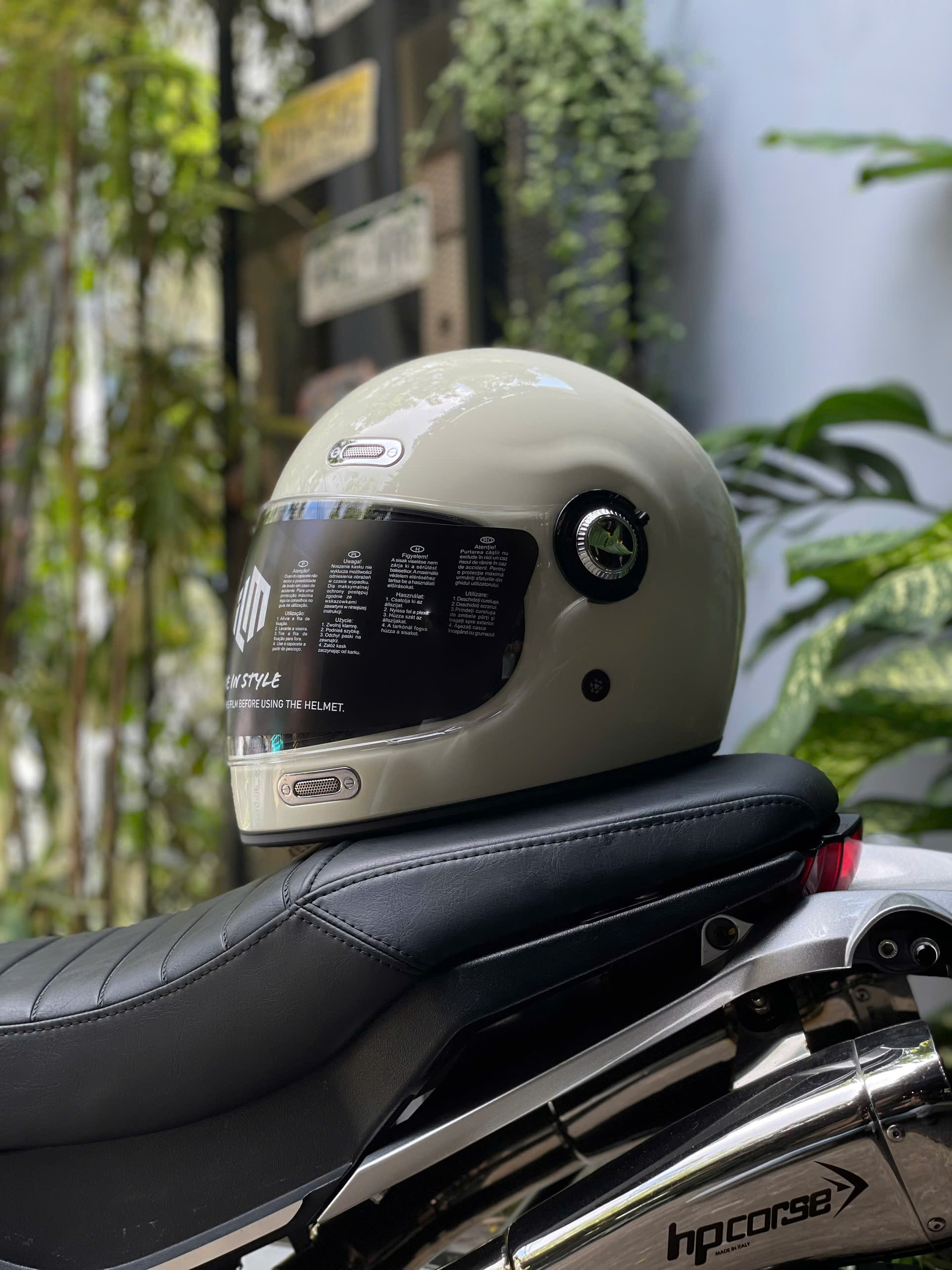NÓN BẢO HIỂM ILM Z503 - TRẮNG NHŨ