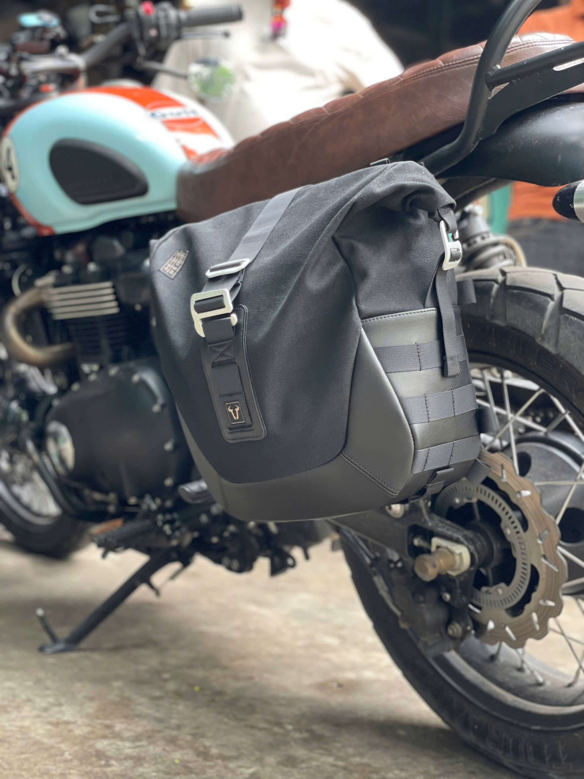 Khung Túi SW-Motech SLC Trái cho Triumph StreetTwin/Speed twin 900/Scrambler 900
