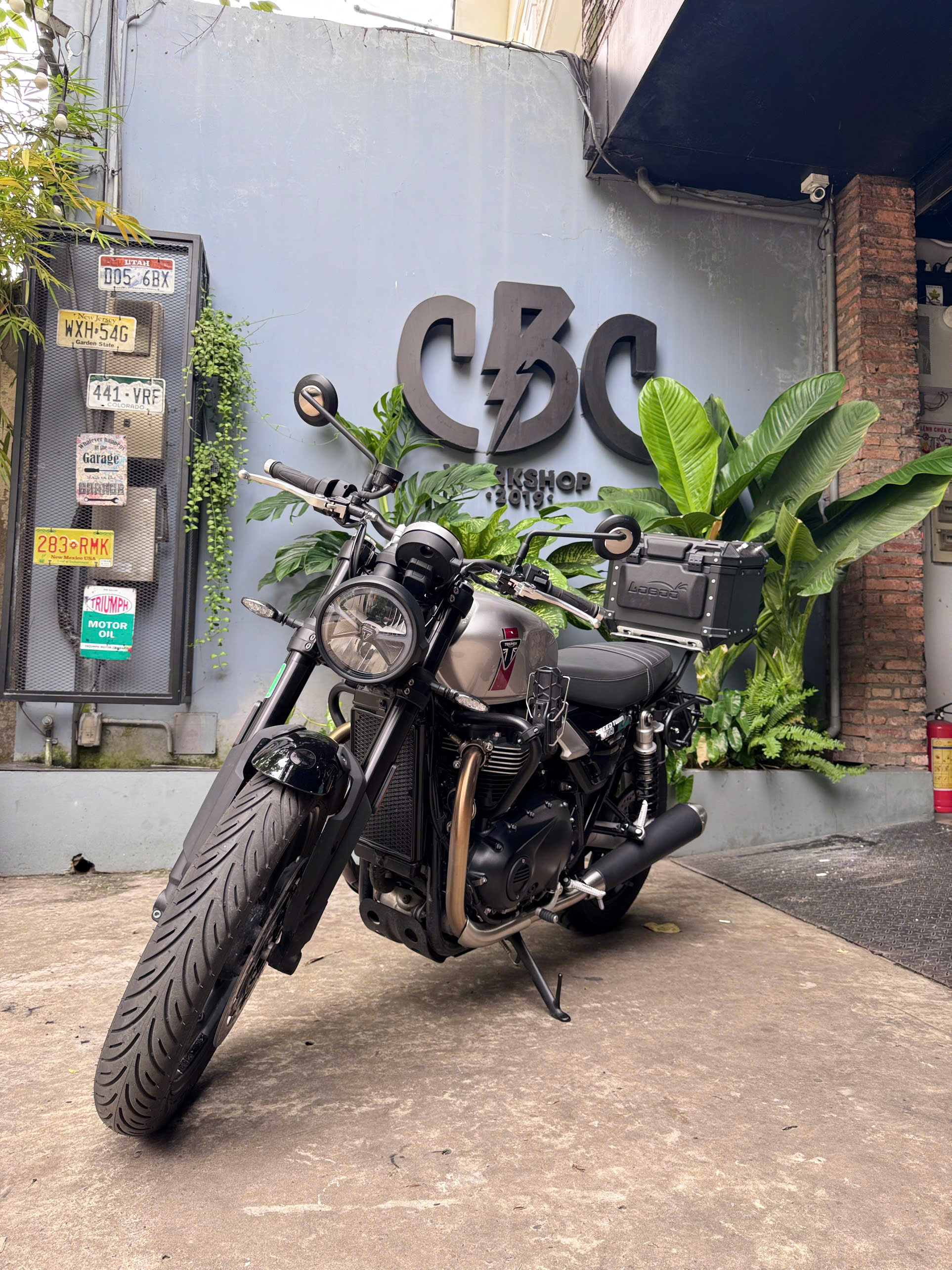 Khung treo túi SW-Motech Triumph SpeedTwin 900 2025 – Phải (có baga)