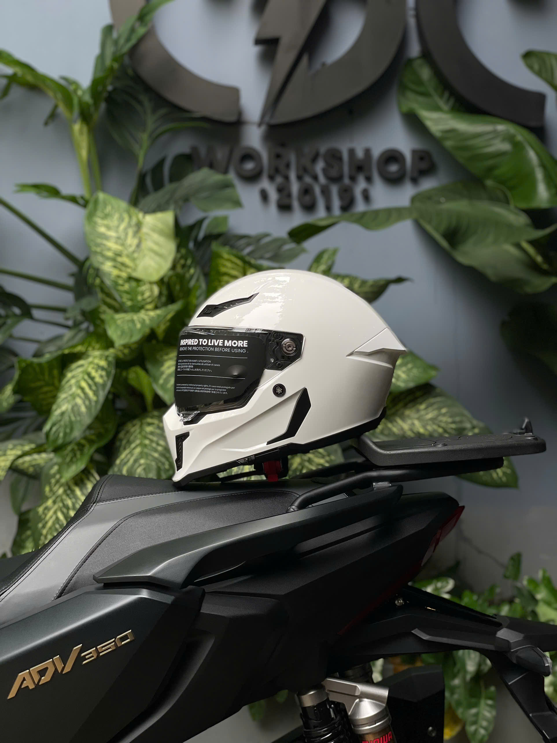 NÓN BẢO HIỂM ILM MF509 - TRẮNG