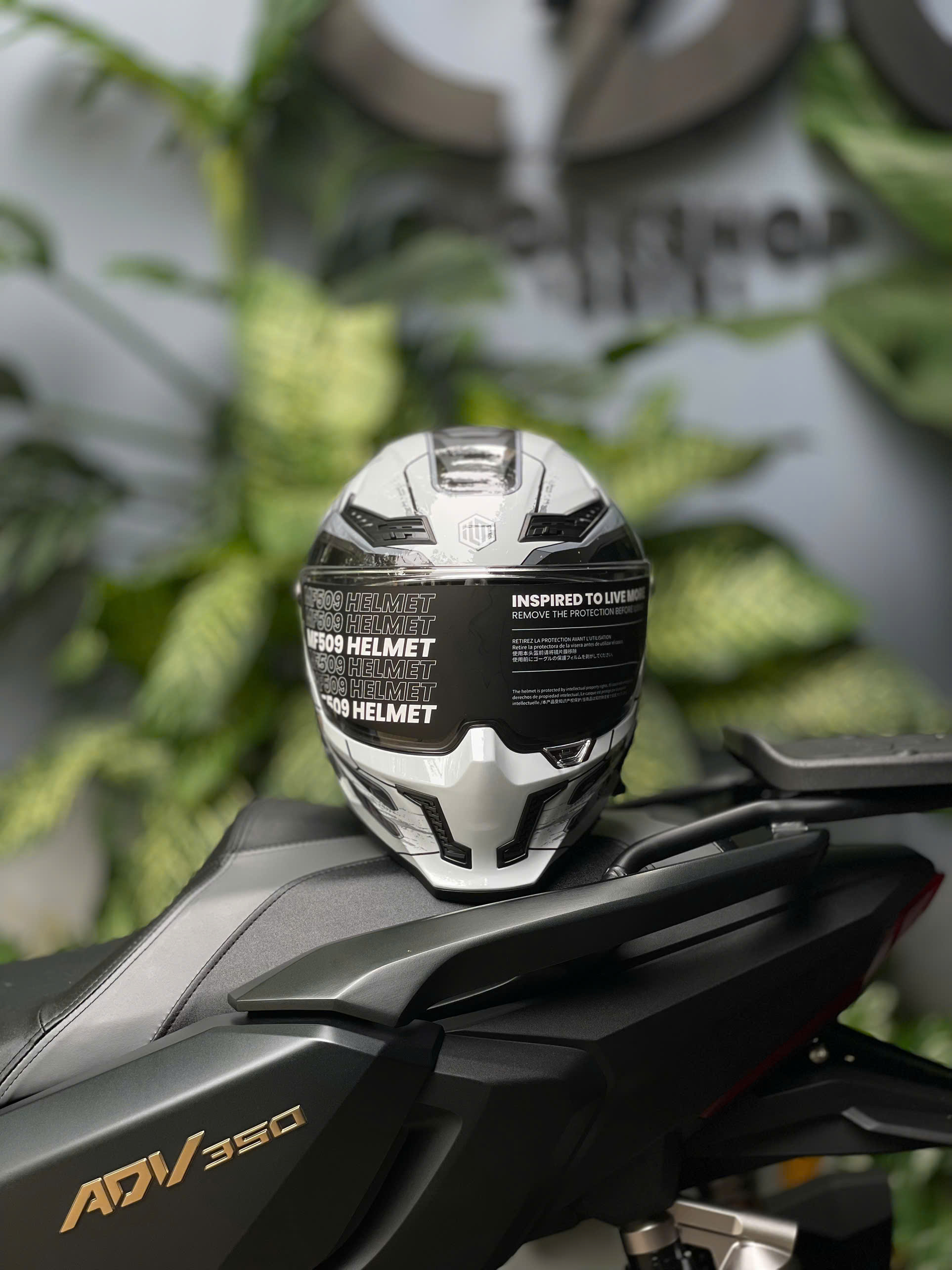 NÓN BẢO HIỂM ILM MF509 -CYBORG GREY