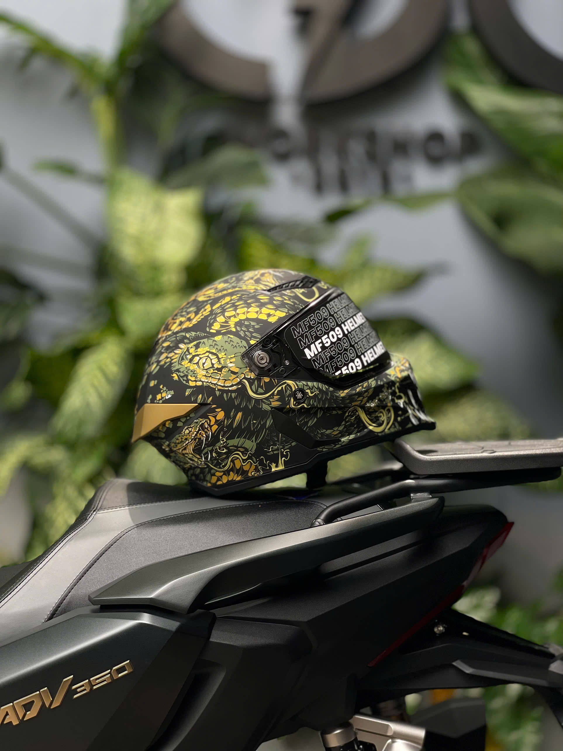 NÓN BẢO HIỂM ILM MF509 - GOLD